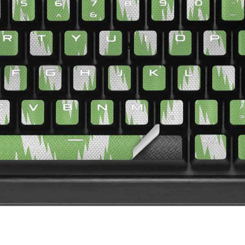 Nigeria Soccer Flag K95 RGB PLATINUM Mechanical Gaming Keyboard Skin